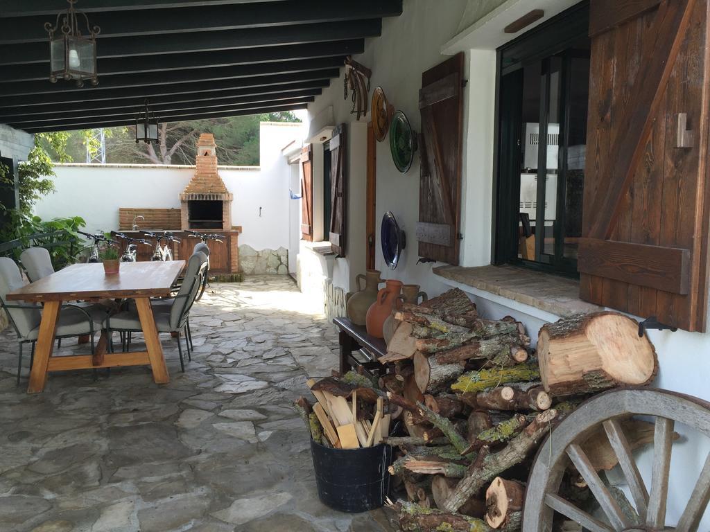 Casa Rural Aldea Chica Villa Los Canos De Meca Rom bilde